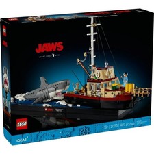 Lego Ideas Jaws Set - Diorama Kit For Fans Of The Movie -shark Boat 21350 Sealed