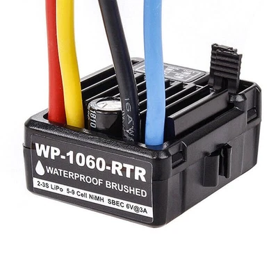 Hobbywing Waterproof 1060 Brushed ESC Electronic Speed Control for 110 RC NEW