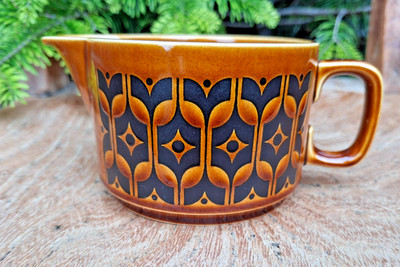 Vintage Mid Century Hornsea Keramik Erbstück Sauciere/Sauce Boot/Kanne