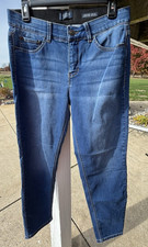 Curve Appeal Jeans Womens 8/27 Blue Stretch Denim Straight Casual Pants Shaping