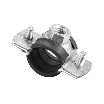 5Pack Pipe Bracket Clamp 3/4'' Wall Ceiling Mount Iron Pipe Strap Support