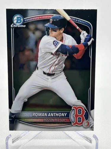 2025 Bowman Chrome - Prospects Roman Anthony, Roman Anthony #BCP-167 (RC)
