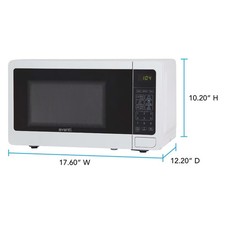 Avanti 0.7 Cu. Ft. Countertop Microwave Oven White Compact 700w - Free Shipping Avanti 0.7 Cu. Ft. Countertop Microwave Oven White Compact 700w - Free Shipping