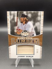 2024 Leaf Lumber - Game Used Lumber Relics Johnny Damon #GUL-49 Bronze /40 (MEM)