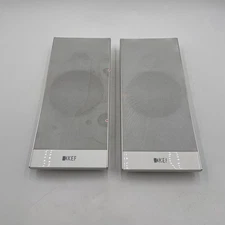 KEF T101WH Satellite Speaker - White (Pair) Pure White/Satin - READ