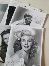 Ginger Rogers MOVIE TV ACTRESS PHOTO LOT (7) photos 8x10 #1452