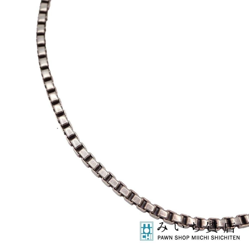 Tiffany & Co Venetian Silver 925 Necklace 37g with Pouch