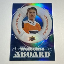 2024-25 Upper Deck Series 2 - Welcome Aboard Cutter Gauthier #WA-7 (RC)