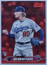 2024 Topps Stadium Club Emmet Sheehan Rookie #126 Red Foil (RC) LA Dodgers