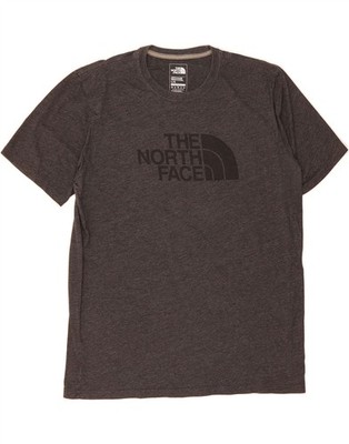 THE NORTH FACE Herren Standard Fit Grafik T-Shirt Oberteil Large Grau Baumwolle DV96