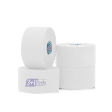 4 PCS Athletic Sports Tape 45 FT Per Roll First Aid Injury Wrap Finger White