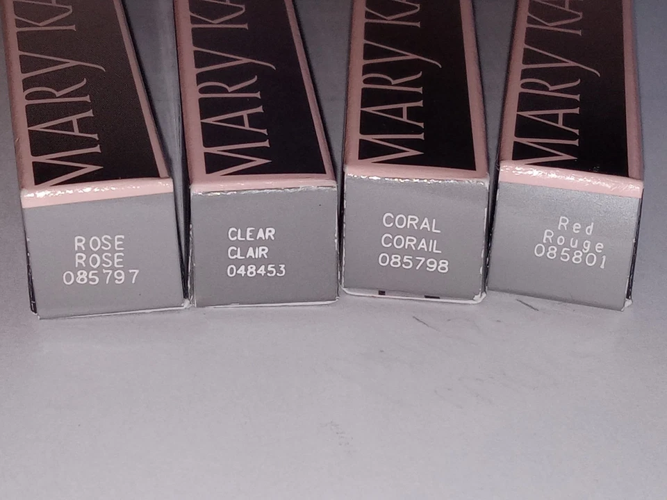 Lot 4 Mary Kay Lip Liner Mixed Colors Full Size .01 oz New In Box Discontinued - Image 2 of 2