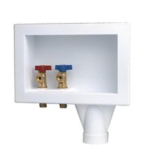 Oatey 38630 Supply Box 3/4" Copper HP Polystyrene Connection White