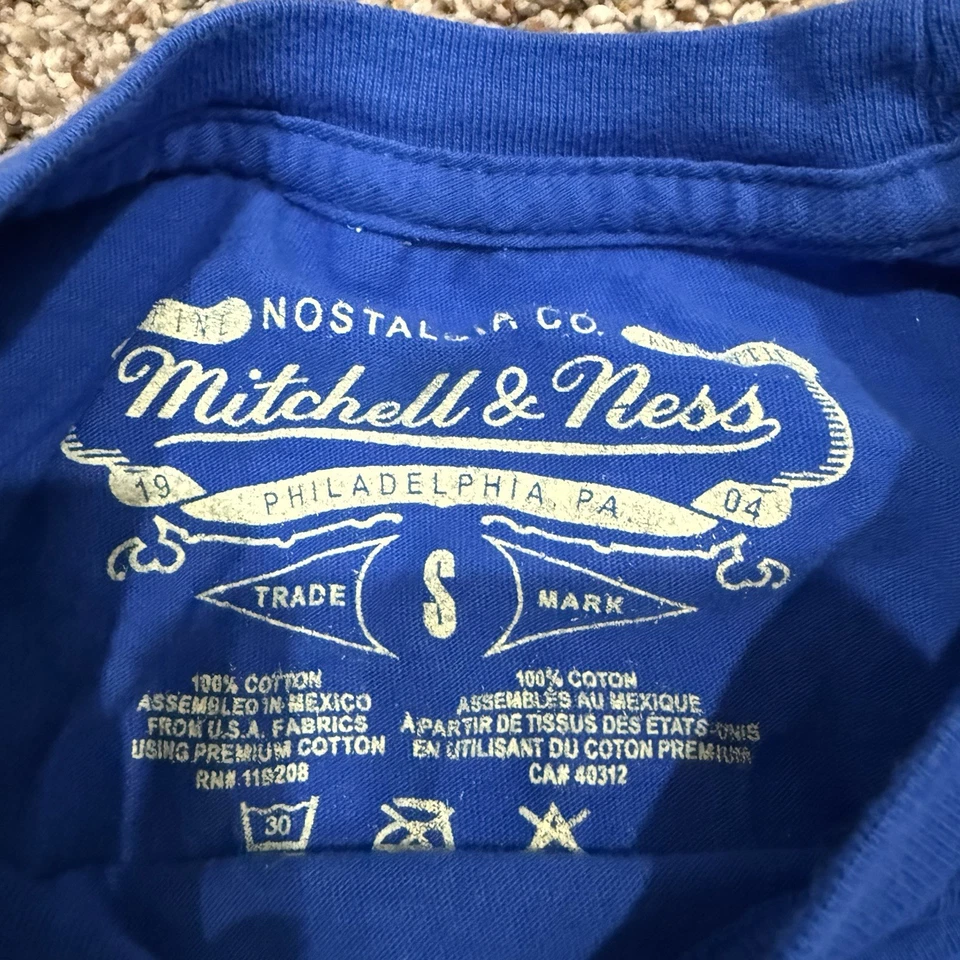 Mitchell & Ness Dennis Rodman Detroit Pistons Men’s S T-Shirt - Image 4 of 4