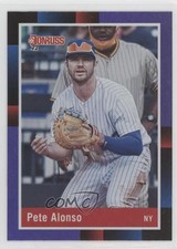 2022 Panini Donruss Retro 1988 Variation Holo Purple Pete Alonso #247 1i1k