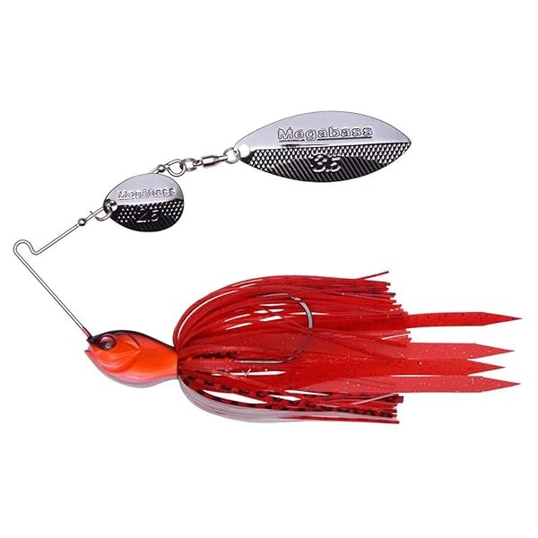 Megabass SV-3 size 3/4 oz Slow Roll Fire Red lure From Stylish anglers Japan FS