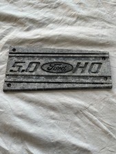 1987- 1993 Oem Ford Mustang 5.0 Ho Intake Manifold Plate Cover Plaque Gt Lx