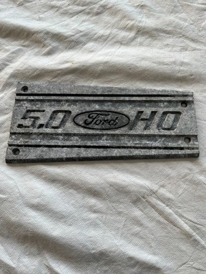 1987- 1993 OEM Ford Mustang 5.0 HO Intake Manifold Plate Cover Plaque GT LX
