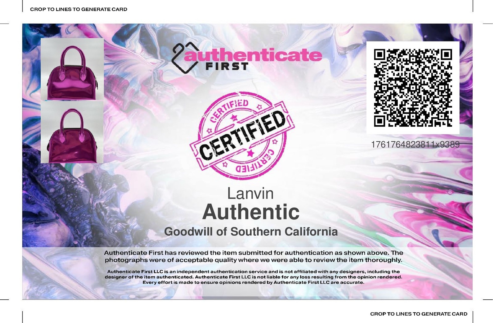 Lanvin Pink Patent Leather Medium Top Handle Bag