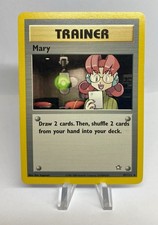Pokemon Neo Genesis Mary 87/111 Rare Trainer Vintage Wotc on eBay