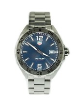 Tag Heuer Formula 1 WAZ118 41mm Stainless Steel Blue Dial Quartz Watch