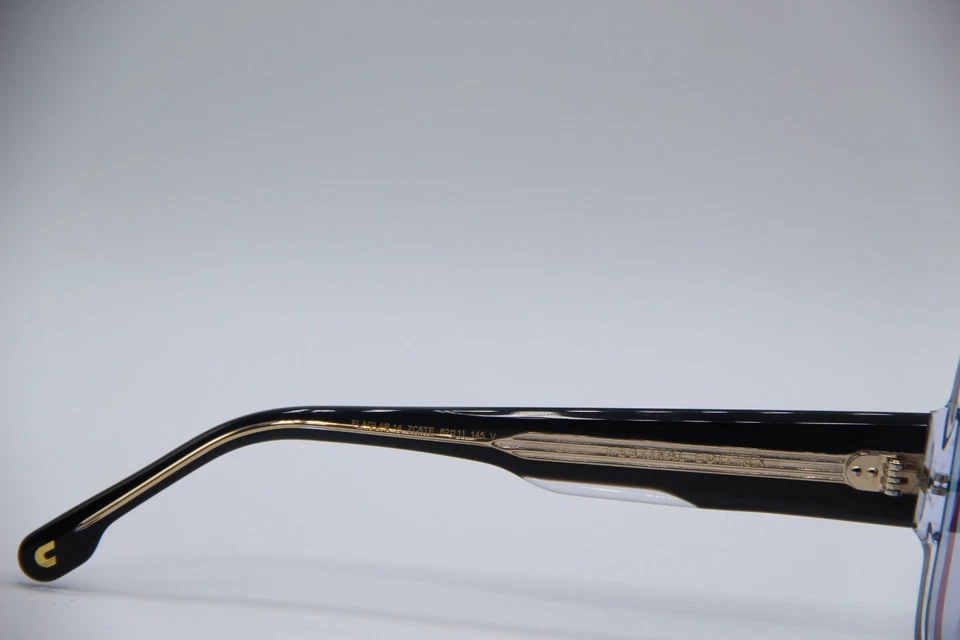 NEW CARRERA FLAGLAB 14 7C5TE BLACK GOLD CRYSTAL AUTHENTIC FRAME SUNGLASSES 62-11 - Image 3 of 4