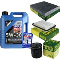 Inspektionspaket 5L Liqui Moly Longtime 5W-30 FüR Toyota Auris 1.6 1.4 RAV 2.0