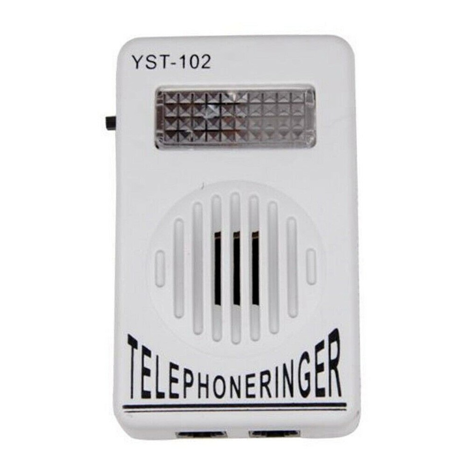 Extra-Loud Telephone Ring Ringer Sound Amplifier Bell Speaker Home ...