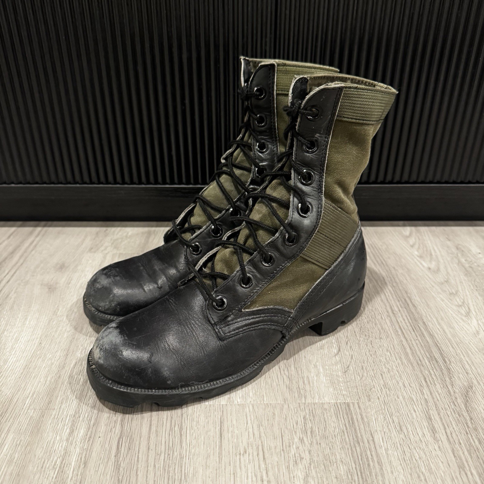 Vintage Ro Search Jungle Boots Military Combat Lace Up Mens 6.5 W