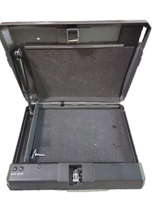Liberty Safe Handgun Quick Vault Combo with Auto Entry, HD-100 Gray w/keys