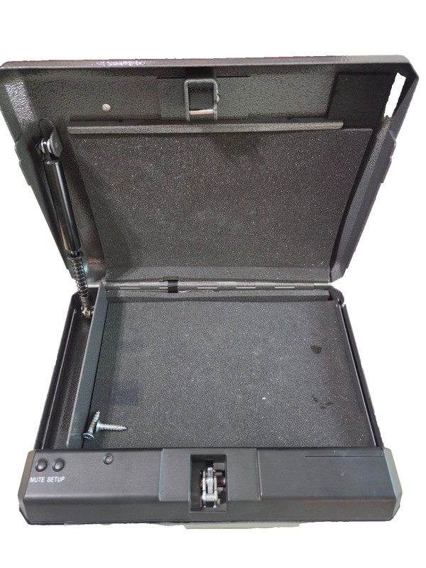 Liberty Safe Handgun Quick Vault Combo with Auto Entry, HD-100 Gray w/keys