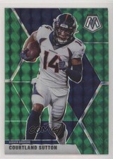 2020 Panini Mosaic Green Mosaic Prizm Courtland Sutton #71 fm0