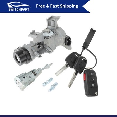 No.1K0905851 Ignition Lock Cylinder and Door Lock for VW Passat w/ Remote Key