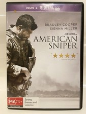 American Sniper (DVD, 2014) Bradley Cooper - Region 4 - FREE POSTAGE