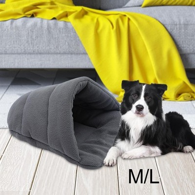 Haustier Hausschuhe Nest Weich Sofa Hütte Bequem Schlafsack Haus Höhle Versteck Katze