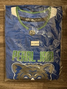 新品 レア Pearl Jam パールジャム Baseball Jersey PEARL JAM SHIRT XL NY YANKEES STADIUM 2022 #48 ANTHONY RIZZO CUBS