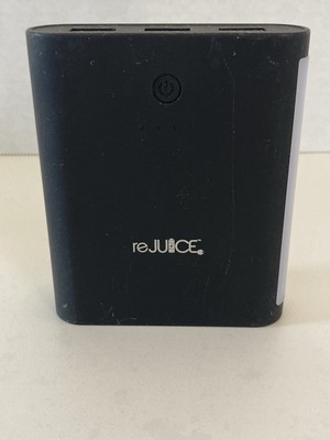 Rejuice Rechargeable USB 10400 mAh Portable Triple LED Flashlight Long Lasting
