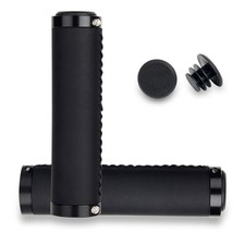 PU Leather Antislip Bicycles Handle Cover Sleeves for Mountain Bikes, Cyclings