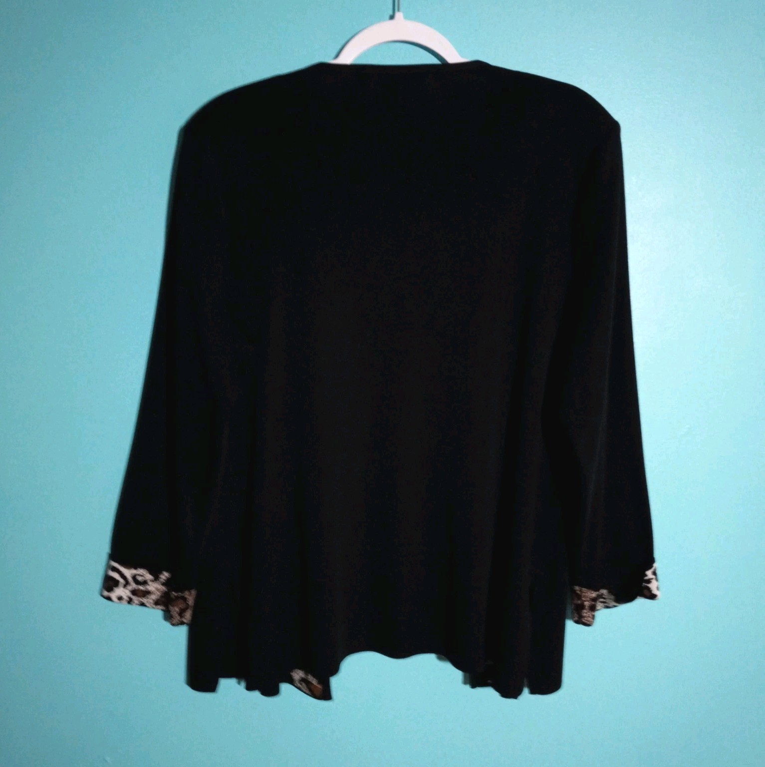 Exclusively Misook Black Jacket size Large, Ottom… - image 7