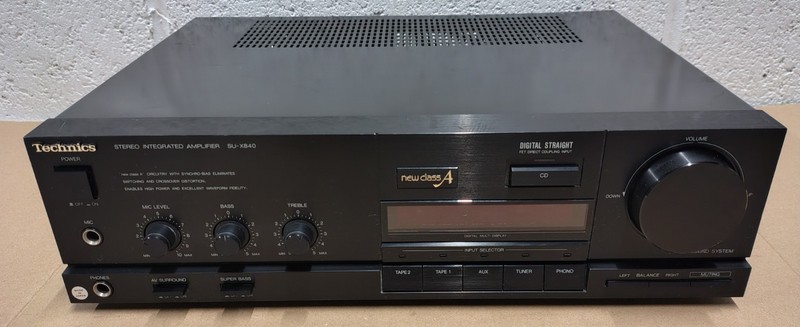TECHNICS SU-X840 STEREO INTEGRATED AMPLIFIER HI-FI SEPARATE AMP New Class A