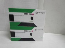 LEXMARK 84C1HM0 Printer Toner Magenta OEM New Sealed CX725 LOT OF 2