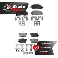 Front Rear Ceramic Brake Pad Kit For 1991-2002 Honda Accord 3.0L Sedan with 2.7L