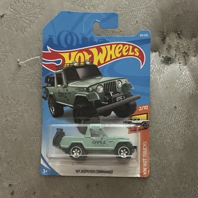 Hot Wheels Jeepster Commando Green 1967 1:64 Diecast HW Hot Trucks Truck