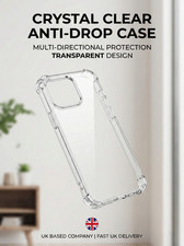 Shockproof Clear Case for iPhone Anti-Drop Reinforced Corner Space Bumper Cover