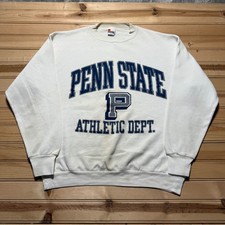Vintage 90s Penn State University Athletic Dept Sweatshirt USA Made - Size XL