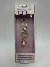 Key Chain Maracuja Juicy Loop Charm For Tarte Lip Plump Cupcake - NEW