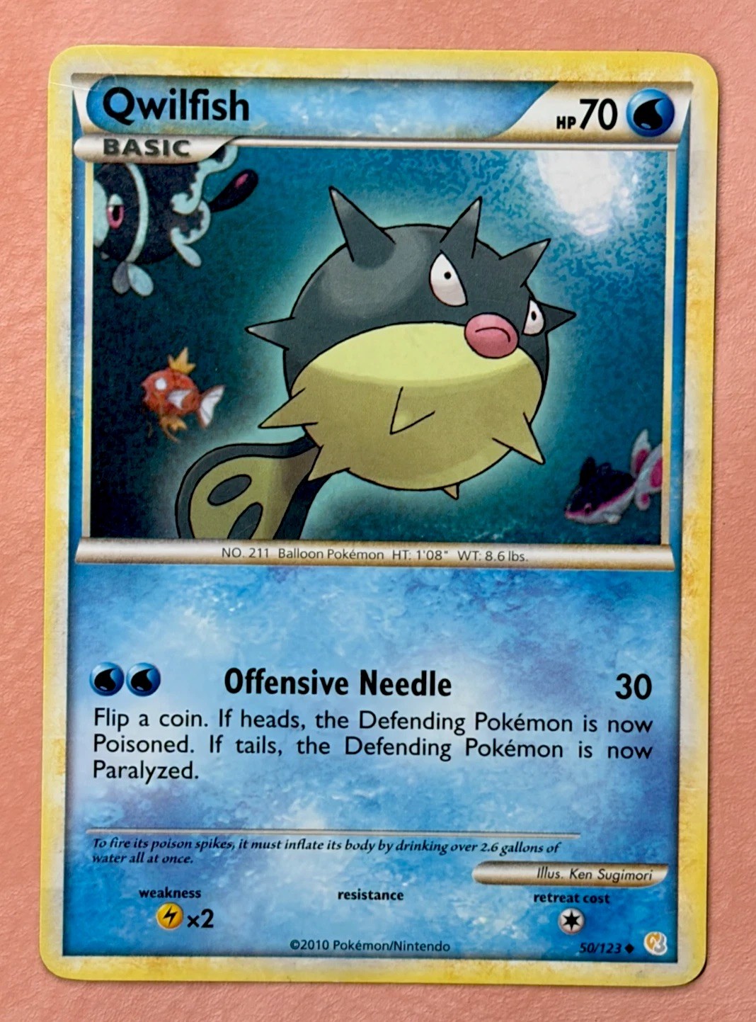 Qwilfish & Magikarp ~ Lindos camafeos Pokémon/Pokémon ocultos en cartas Galería de arte