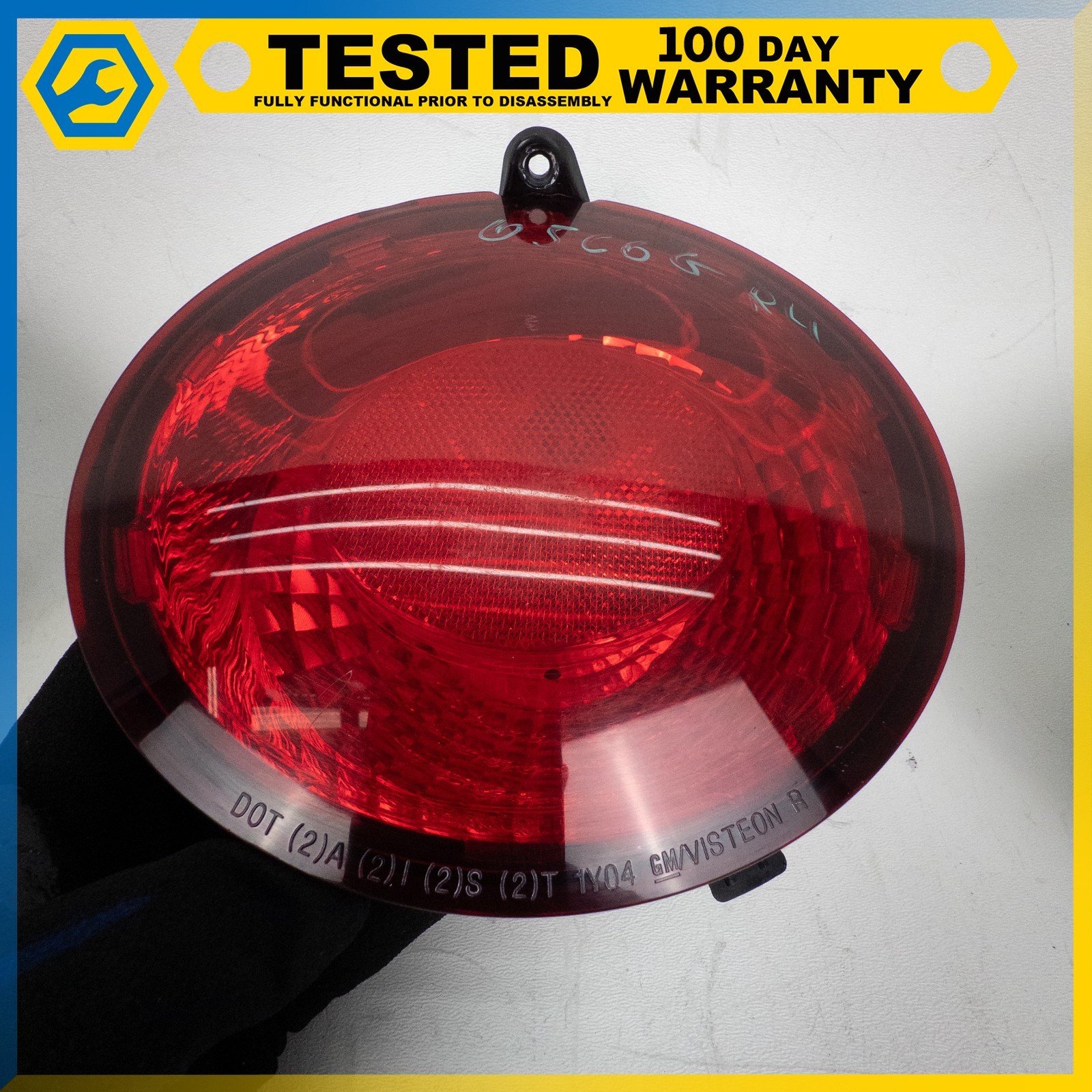 05-13 CHEVROLET CORVETTE C6 REAR LEFT RIGHT INNER OUTER TAIL LIGHT ASSEMBLY OEM