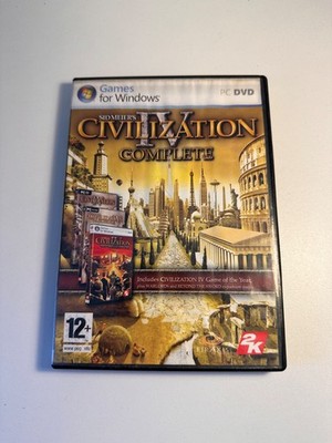 Sid Meier's Civilization IV Complete Game (PC/CD)