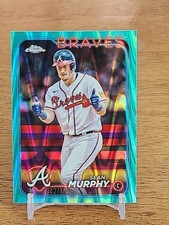 2024 Topps Chrome - Sean Murphy #255 Aqua Lava Refractor 42/199